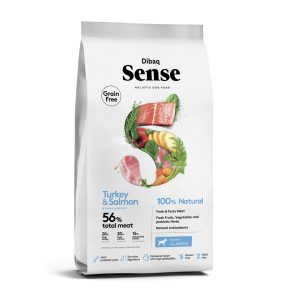 Dibaq Sense Perro Puppy Pavo y Salmón