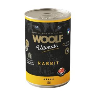 Woolf Perro Lata Rabbit 400 gr
