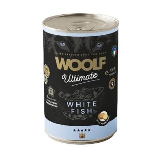 Woolf Perro Lata White Fish 400 gr