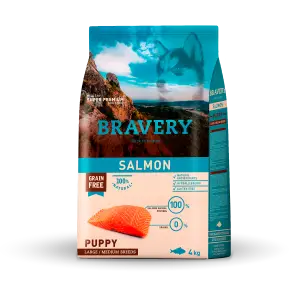 Bravery Perro Medium Puppy Salmón