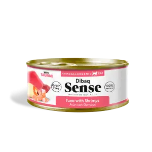 Dibaq Sense Gato Lata 70 gr Atún con Gambas