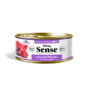 Dibaq Sense Gato Lata 70 gr Atún con Jabalí