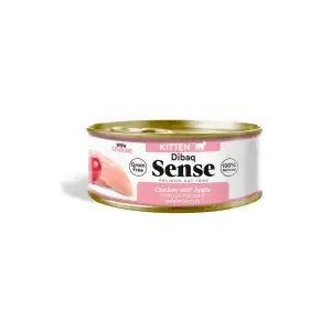 Dibaq Sense Gato Lata 70 gr Kitten Pollo