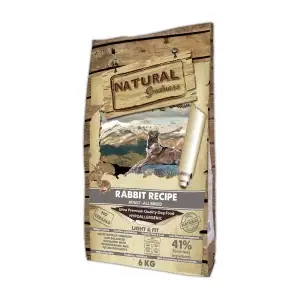 Natural Greatness Perro Medium Receta Conejo Light
